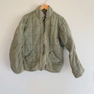 Dolman Quilted Knit Jacket